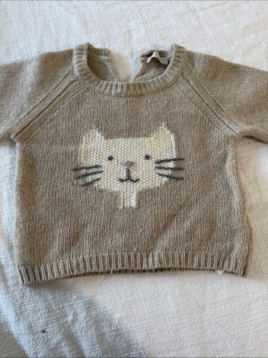 Il Gufo Other - Baby Il Gufo Cat Sweater